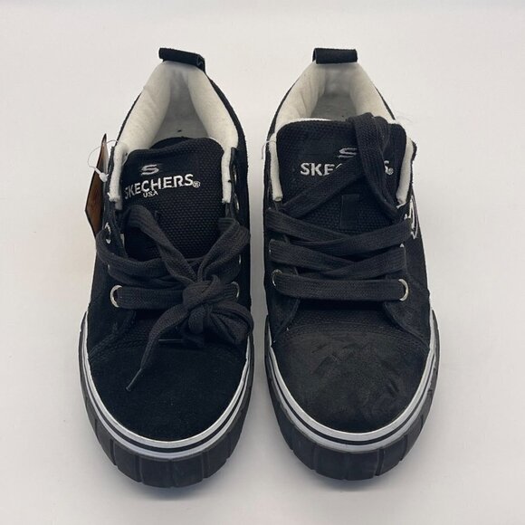 Skechers Vintage Y2K Platform Jammers Black Women’s 8 / Men’s 10 New No Box - Picture 2 of 9